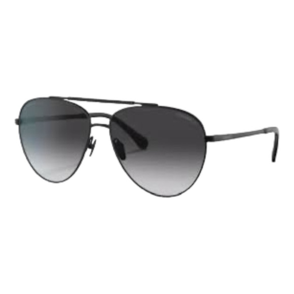 Chanel 4279B 101/S6 Matte Black Grey Gradient Sunglasses CH4279B